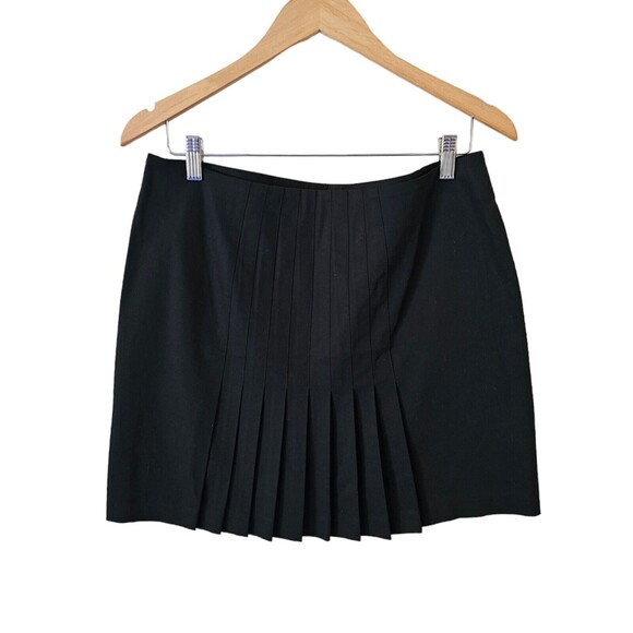 Pleated‎ Skirt BODY BY VICTORIA Size 10 School Girl Prep Black - Picture 2 of 3